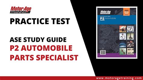 automobile parts specialist test p2